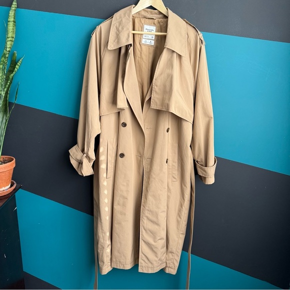 Abercrombie Classic Trench Coat - Picture 6 of 12